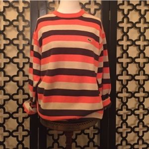 Lacoste French striped sweater